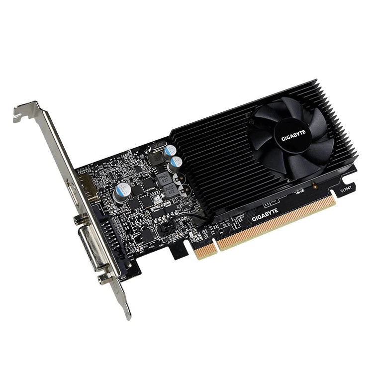 Low Profile 2G Low Profile Design GPU with 150 mm Card Length Graphics Card
