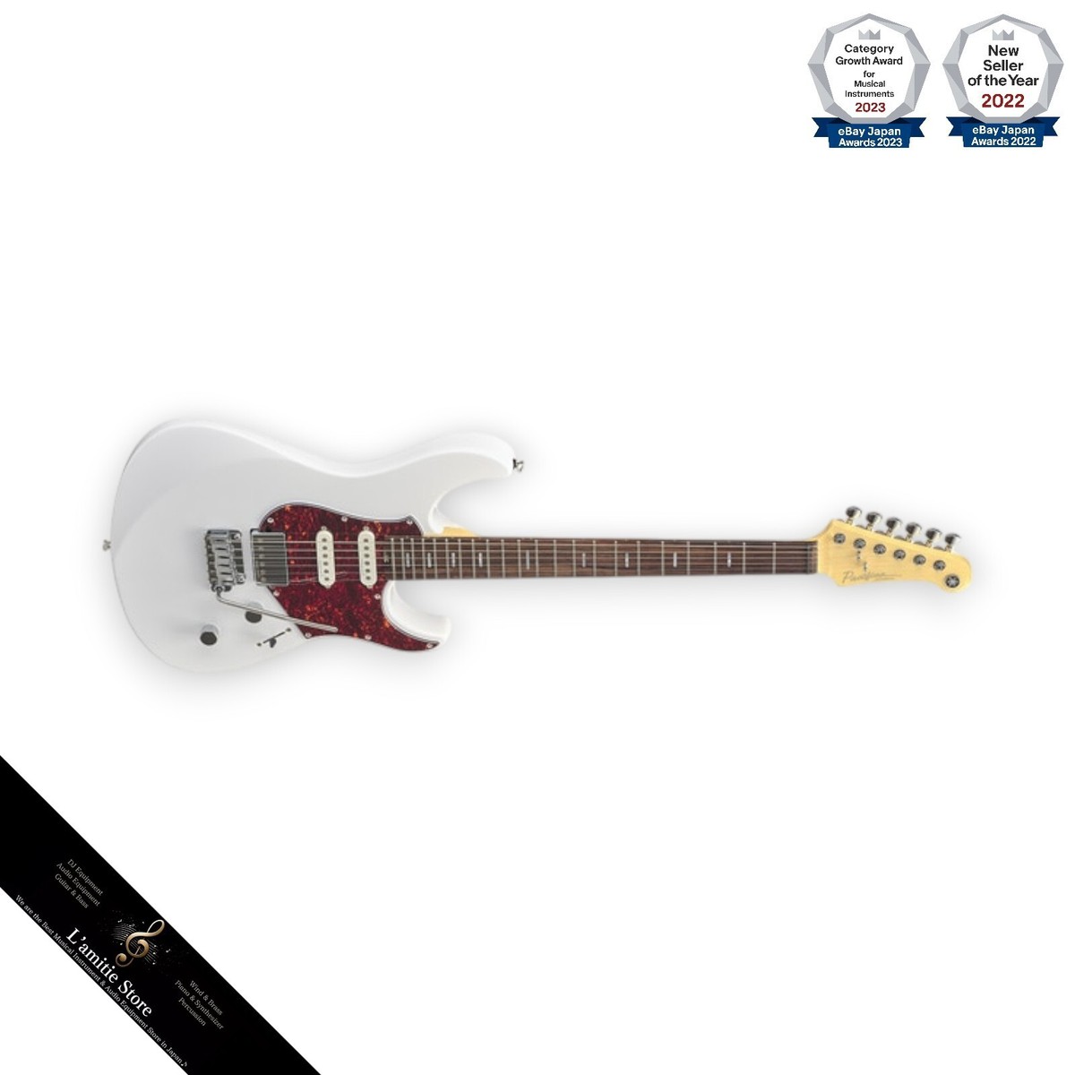 YAMAHA PACIFICA PAC012 ホワイト Yamaha PAC012 WH 6-String RH Pacifica PAC012 Electric Guitar