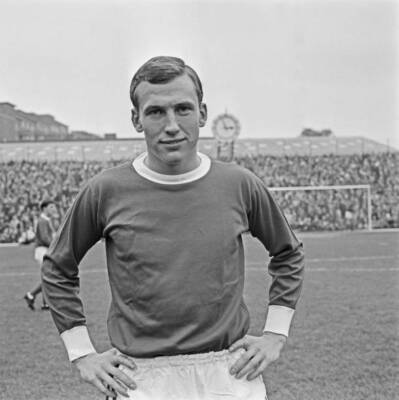 English footballer Bob McNab of Arsenal FC UK October 1966 OLD PHOTO