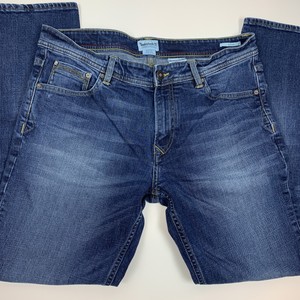 mens slim fit dark wash jeans