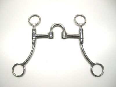 Westerngebiss Plain SS D.H. Correction Bit - 7,5 '' Shank - by ''KY''