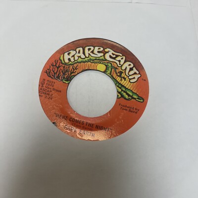 RARE EARTH- HERE COMES THE NIGHT 7  VINYL 45 RPM LIKE NEW RARE OOP