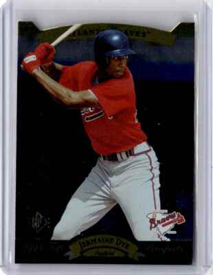 1995 SP Top Prospects Jermaine Dye Baseball Card Atlanta Braves #11