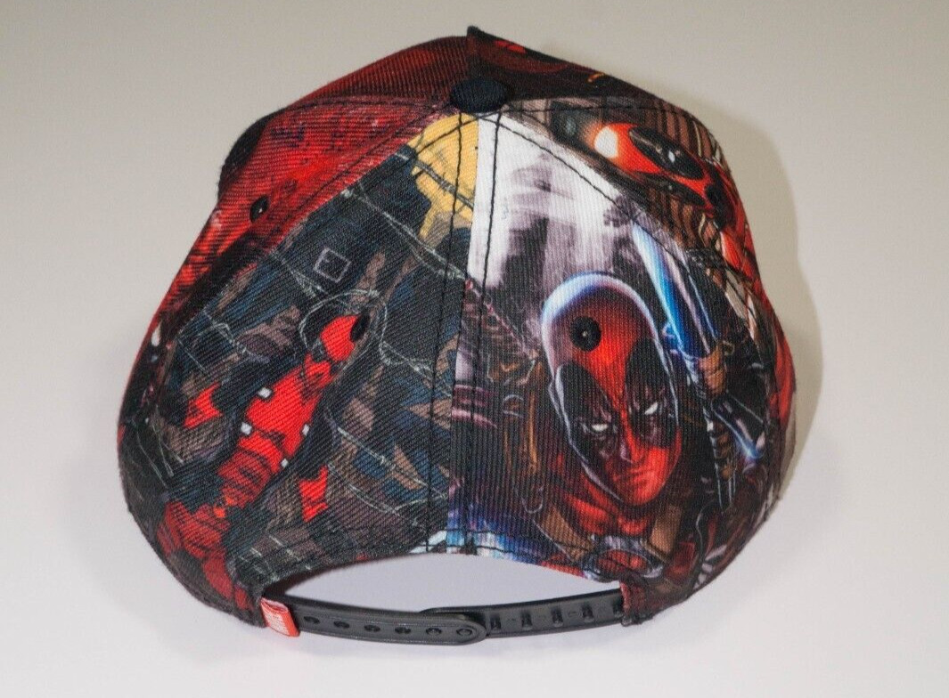 Marvel Deadpool 91 snapback baseball hat ONE SIZE… - image 4