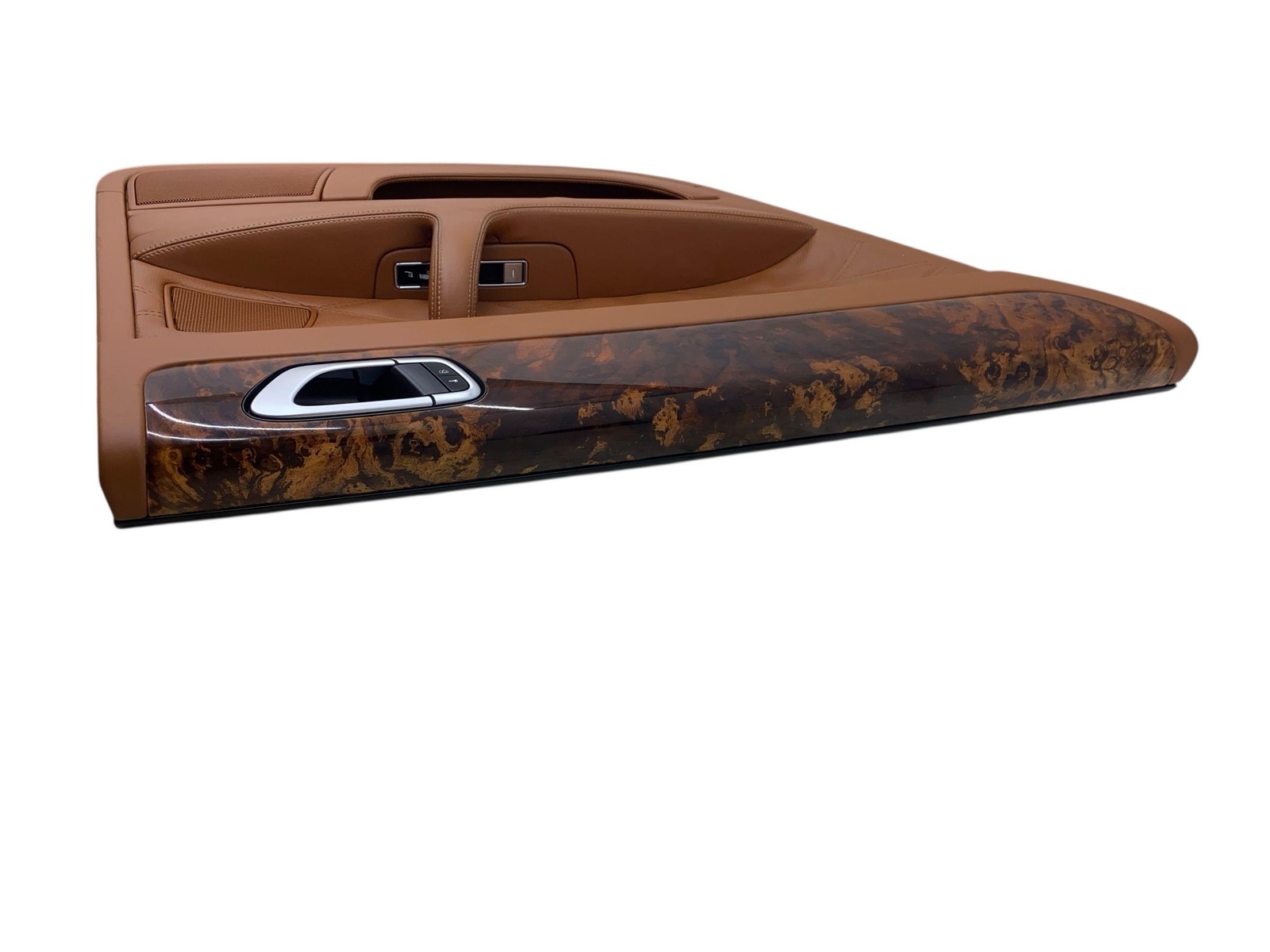 2006-2012 BENTLEY CONTINENTAL REAR LEFT INNER DOOR PANEL | SADDLE (99) *BUBBLES*