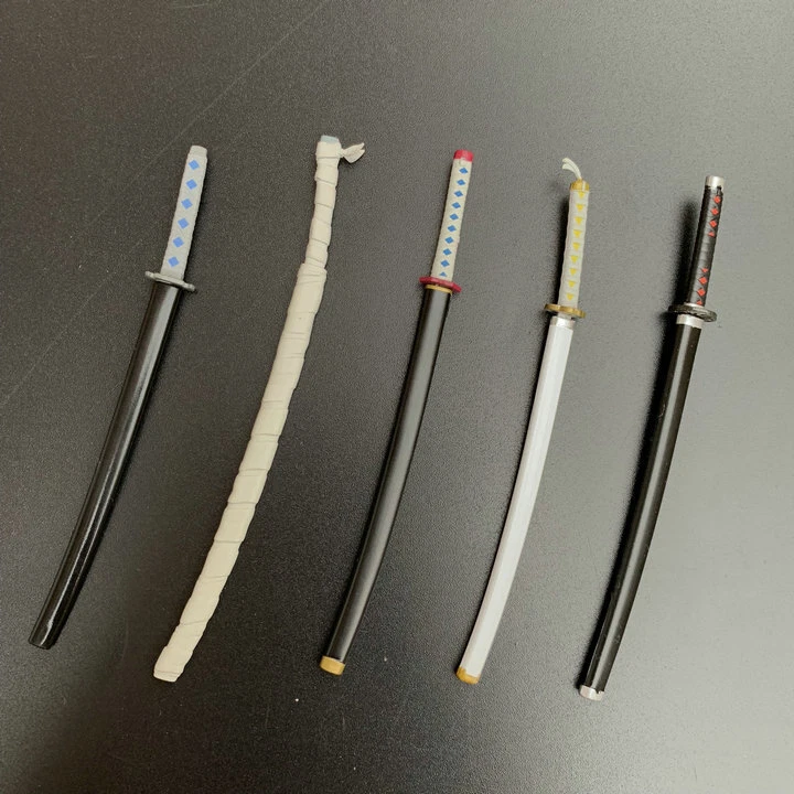1/12 Scale Rengoku Kyoujurou Flame Sword for Action Figure