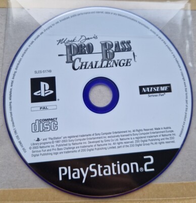 MARK DAVIS PRO BASS CHALLENGE *NUR DISC* - PS2 PLAYSTATION 2 - SCHNELLER VERSAND 