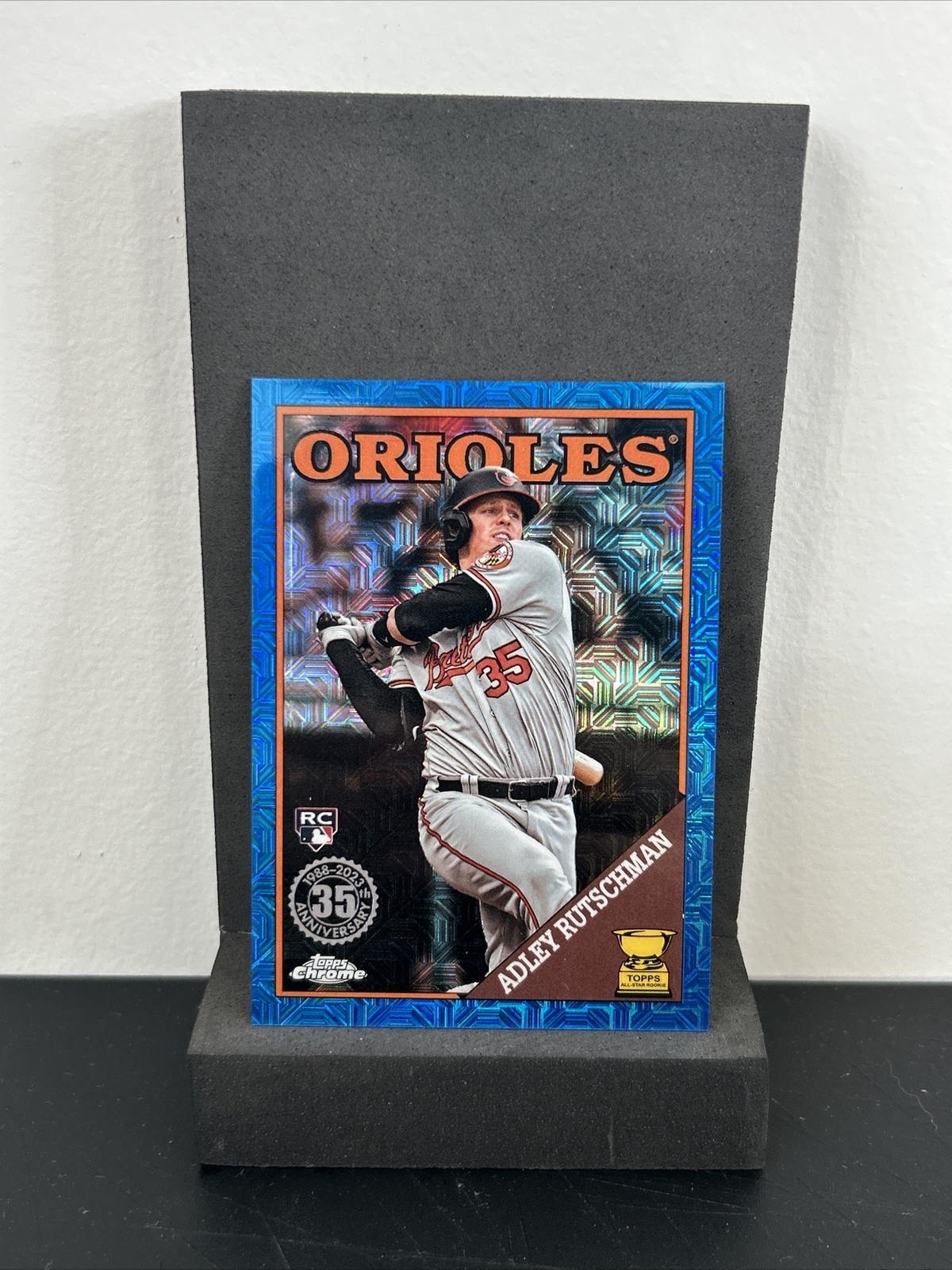 ADLEY RUTSCHMAN 2023 Topps Update RC Blue Mojo /150 Silver Pack T88CU-77 ORIOLES