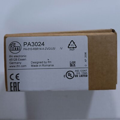 #ad IFM PA3024 Pressure Sensor New One Expedited Shipping # $510.33