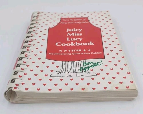 Juicy Miss Lucy Cookbook Mouthwatering Quick & Easy Cuisine Paperback 1982 - Picture 2 of 7
