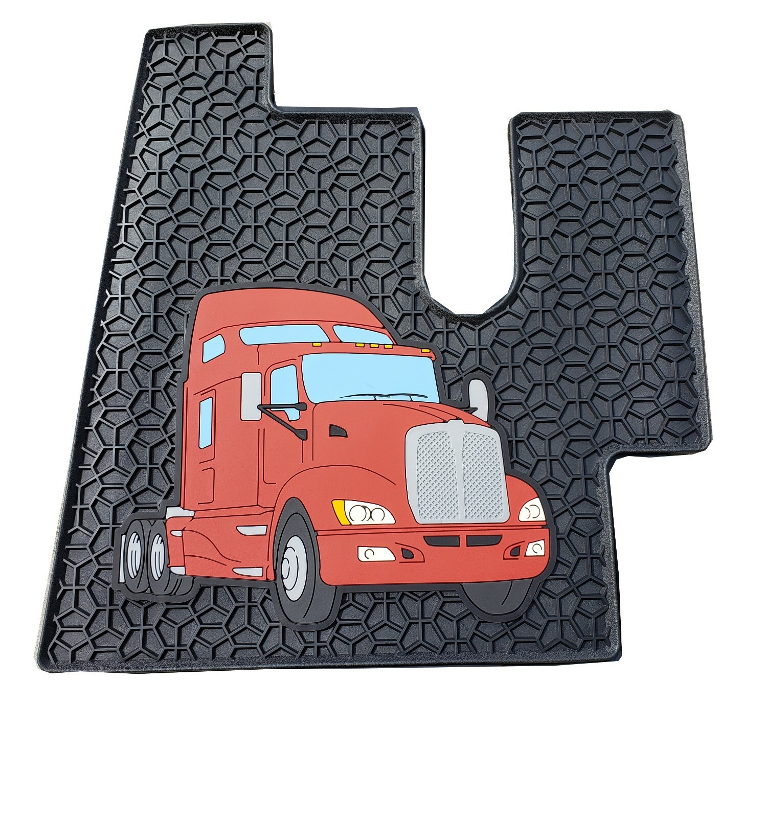 Kenworth Floor Mat Set (RED) 2 PCS Heavy Duty T600 T660 T800 W900 eBay