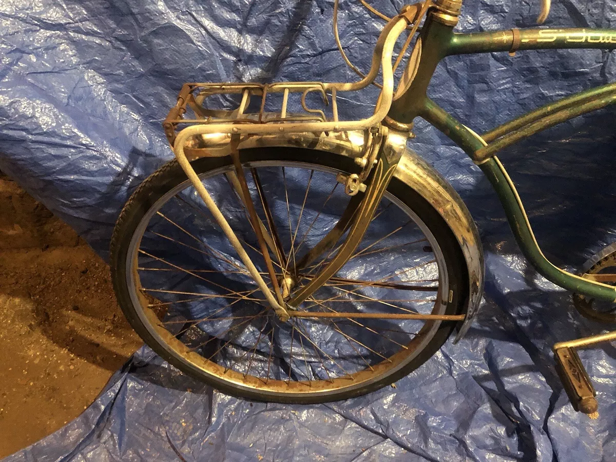 Vintage 1959 Men s 3 Speed SCHWINN CORVETTE Bicycle Green
