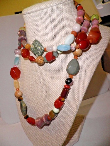 HSN Jay King Multi Edelstein Schatz ""Alles"" 48" Halskette N2908 - Bild 4 von 8