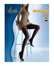 Women's tights LEVANTE soft and warm cotton stockings item COTTON PLUS COLLANT