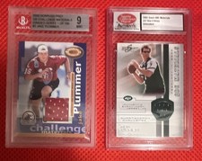 Graded 2 card quarter back lot Jake Plummer & Ken O’Brien