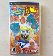 SpongeBob SquarePants: The Yellow Avenger Sony PSP UMD THQ Multiplayer E