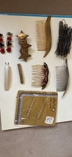 Lot Of Vintage Hair Pins, Barrettes And Combs - Man in The Moon And More