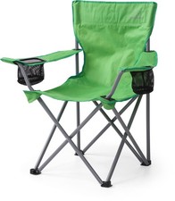 MOUNTAIN SUMMIT GEAR Anytime Chair for Camping, 35 x 34.5 x 21 inches, Green