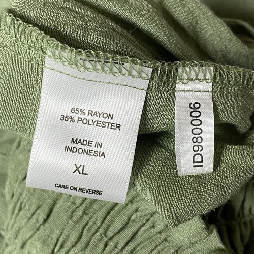 NWT New York & Co Pants Women’s XL Joggers SOHO Drawstring Lightweight Green - Picture 10 of 12