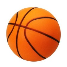 Silent Basketball, No Noise High-Density Foam Dribbling Indoor NO.5 Orange