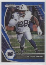 2021 Prizm Draft Picks Blue Wave 117/249 Odafe Oweh (Called Jayson on Card) 0c6