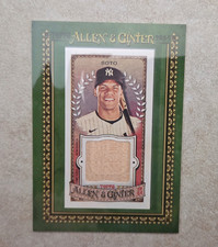 Topps 2024 Allen & Ginter Juan Soto Yankees #MFR-JS Memorabilia Bat Relic MLB
