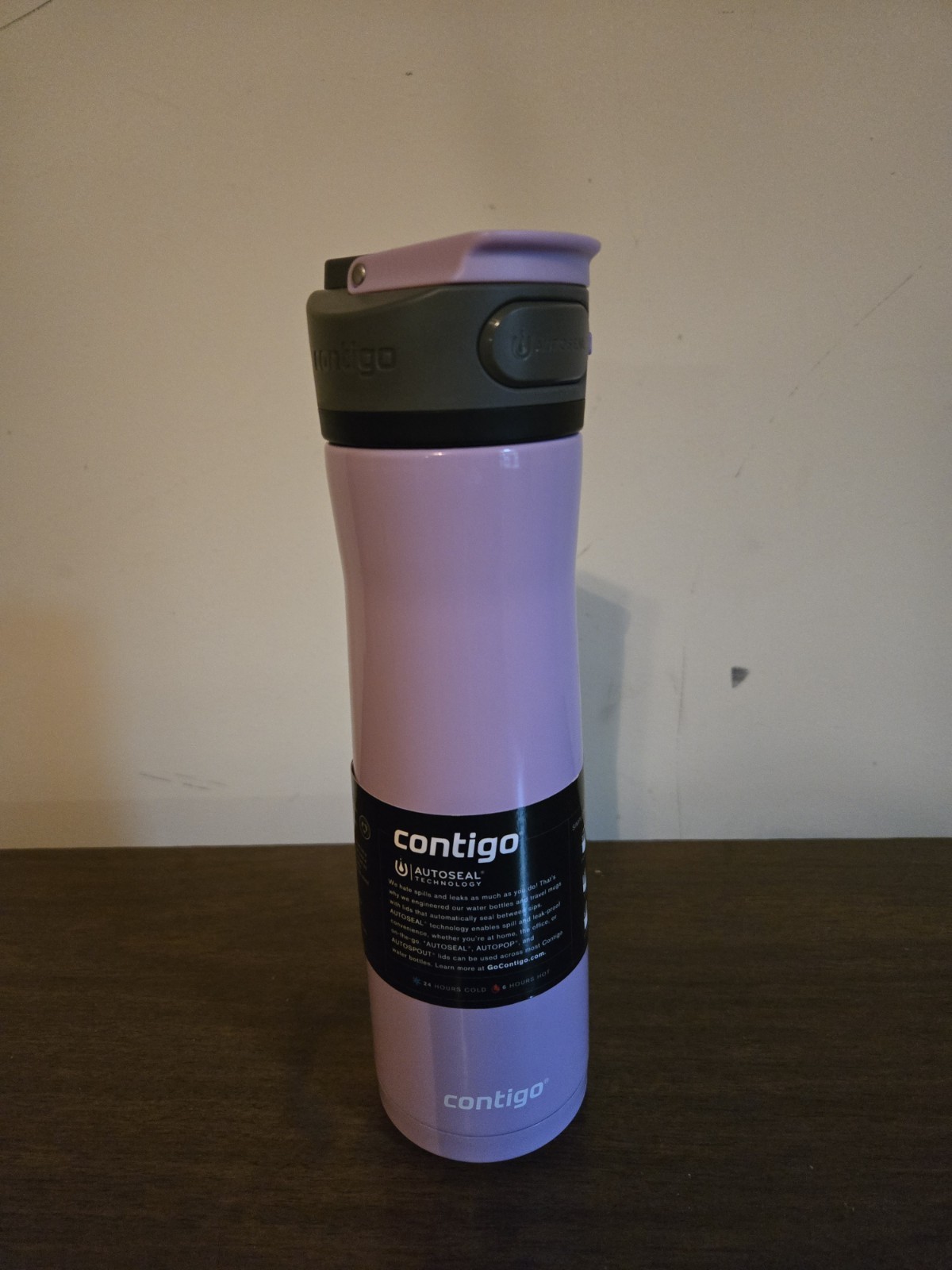 Contigo® Cortland Chill 2.0, 24oz., Insulated 24oz, Lavender