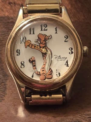 TIME WORKS DISNEY TIGGER w/MOVING ARMS  WATCH WRIST 
