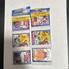 Leaf Puzzle & Cards Stan Musial Baseball Value Packs - 45 Cards 2 Sealed