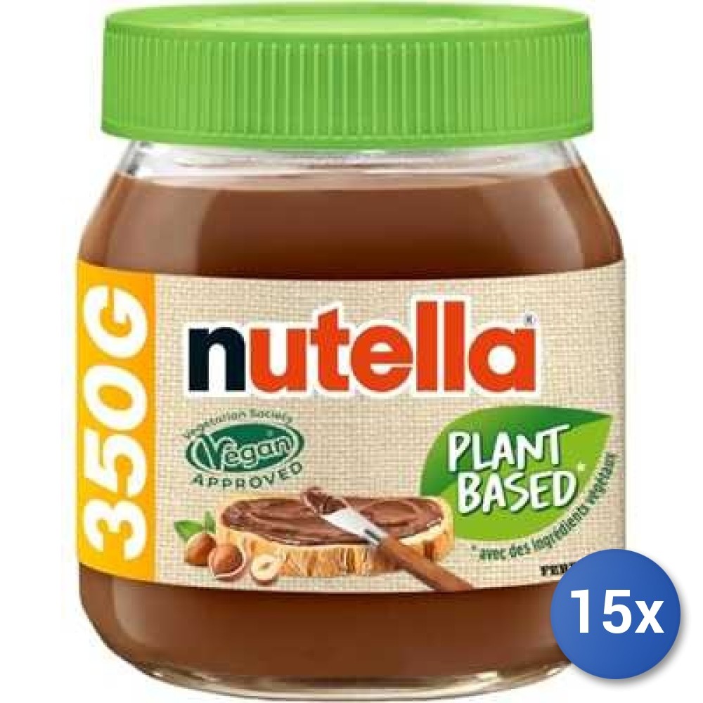 15X Multipack Ferrero Nutella Jar 350G Plant Based Vegan