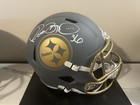 Jerome Bettis Signed Slate Full-size Replica Helmet