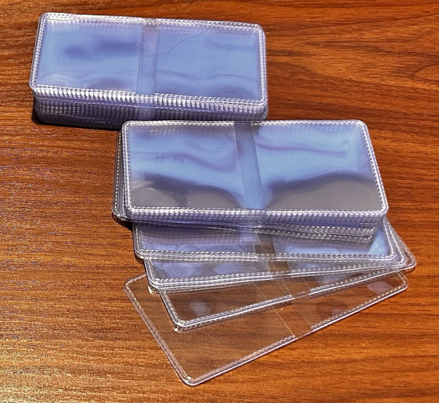 Lot of 50 Guardhouse 2 x 2 Standard Double Pocket Round Corner (uPVC) Coin Flips