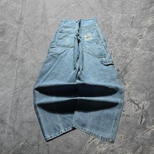 Baggy Carpenter Wide Leg Rude Boy Jnco Style Skater Surf Y2k Vintage Jeans 36x32