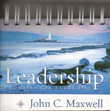 LEADERSHIP CALENDAR SPIRAL BOUND By John C. Maxwell *Excellent Condition*