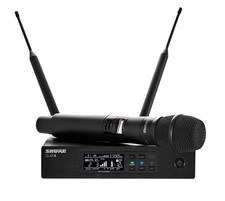 Shure QLXD24/K8B Wireless Handheld Vocal Microphone With KSM8 Capsule