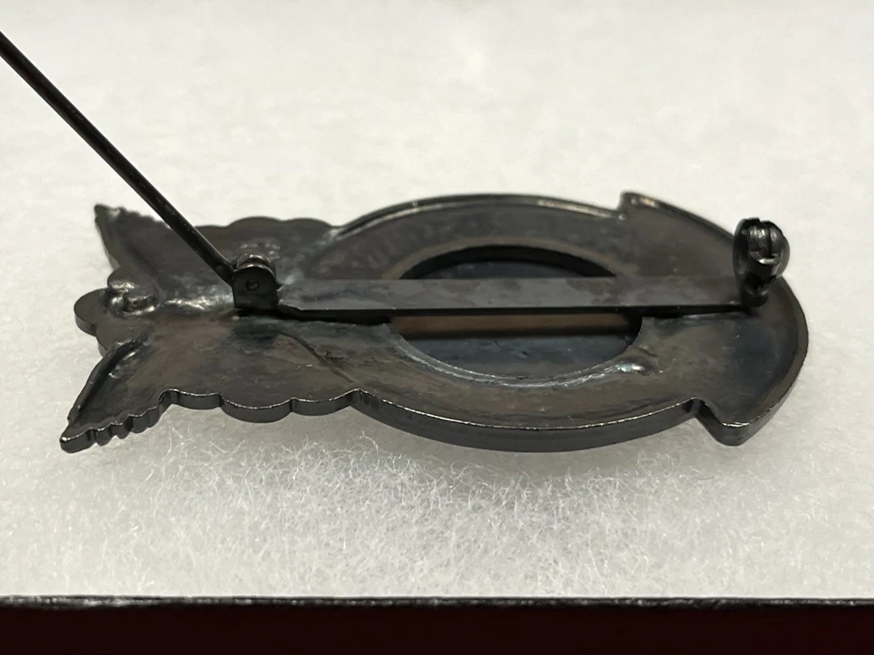 Insignia de protección contra incendios de la Fuerza Aérea de la USAF emitida por militares de colección Foto 3 de 3