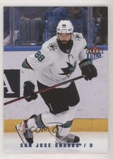 2021-22 Upper Deck Fleer Ultra Blue Foil 245/399 Brent Burns #37 10w6