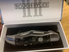 Rough Ryder Midnight Ice Folding Hunter 5 1/4" Pocket Knife RR1999