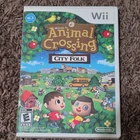 Animal Crossing City Folk Wii - Manual Included