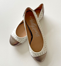 Ladies Marks & Spencer 'Pretty Pumps' Shoes UK 3 Leather Upper- Pre Owned