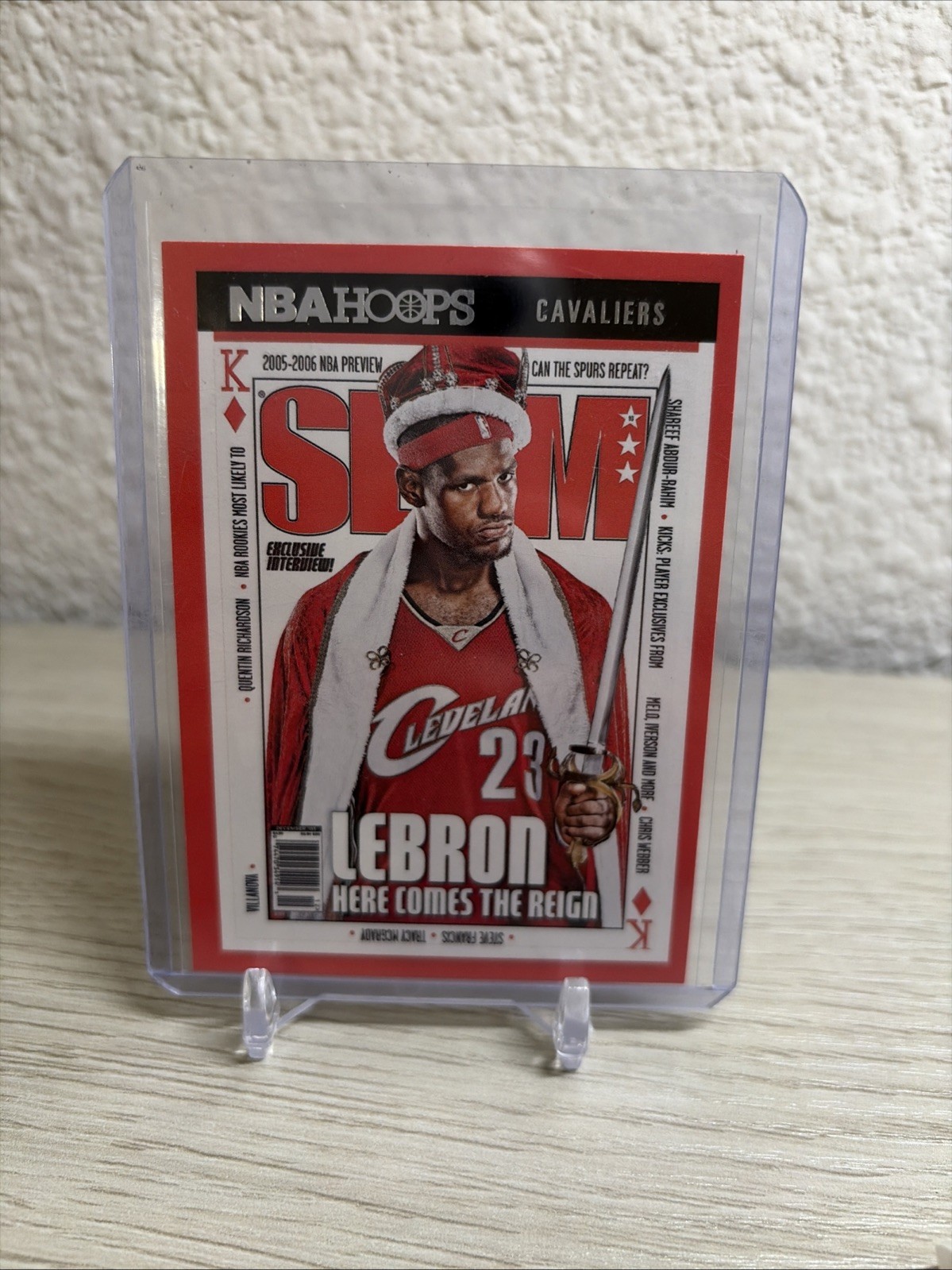 2021-22 Panini NBA Hoops - Slam LeBron James #SLAM #93