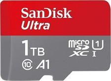 SanDisk microSD Card 1TB UHS-I U1 Class 10 NEW