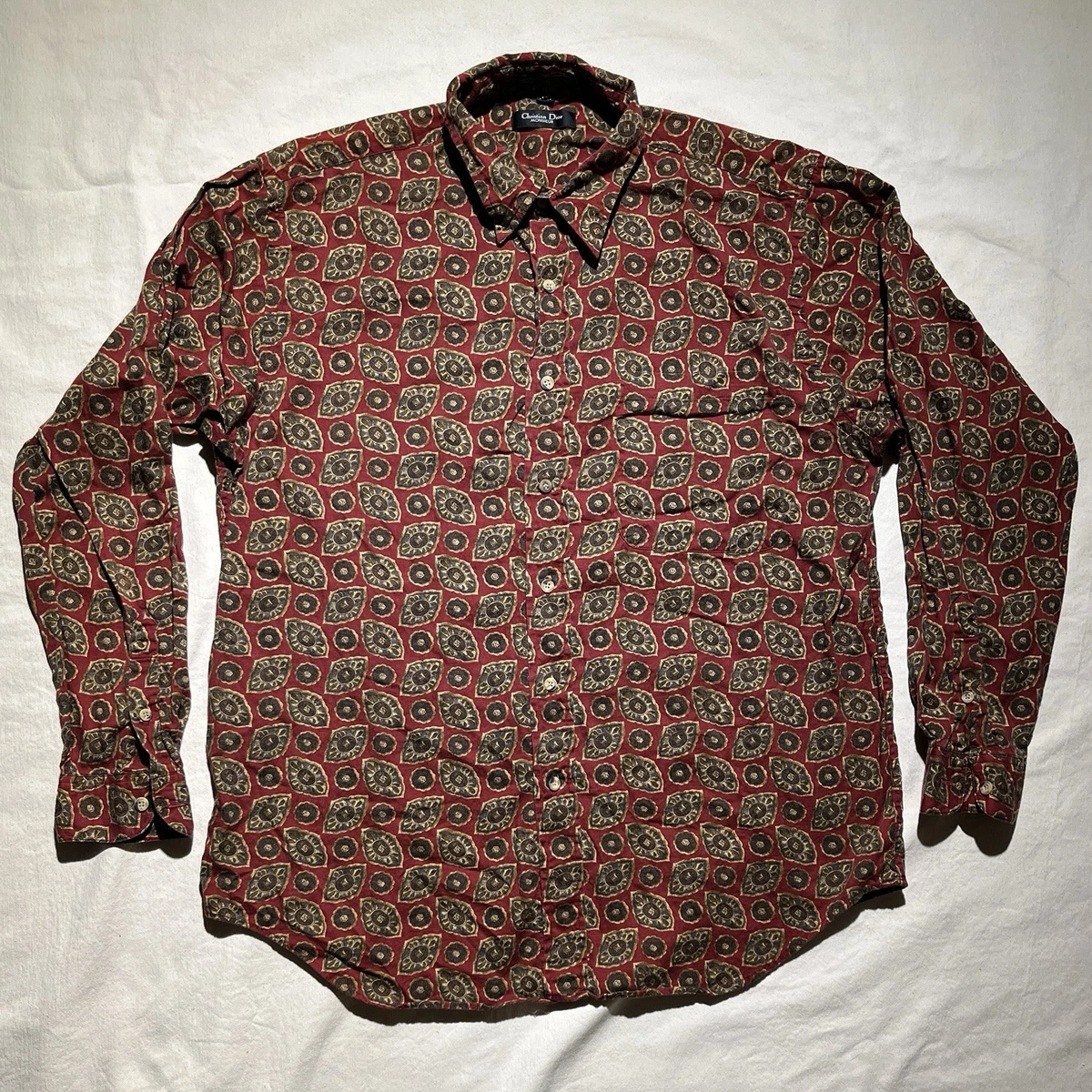 90s- Christian Dior MONSIEUR 総柄 トップス 25+ Christian Dior Monsieur In Men's Casual Shirts for sale