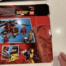 Lego Marvel Superheroes Empty Boxes 6866 76017