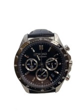 SEIKO Quartz Watch Analog Leather SBTR021 8T63 0000