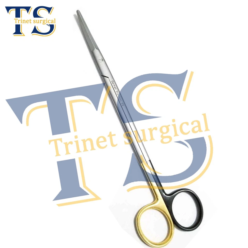 OR Grade Gorney Facelift Scissors Supercut 7.5" Curved Surgical Plastic Surgery - Image 2 of 3