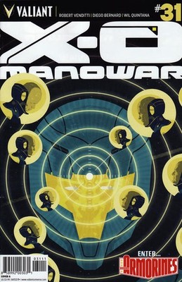 X-O Manowar (3rd Series) #31A FN; Valiant | Armorines - w/Bag+Board
