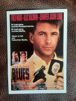 MIAMI BLUES | 1990 | CINEMA Filmkarte | Baldwin | Ward