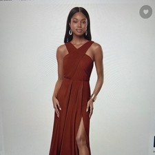 Azazie Brandie Dress – Desert Rose – Size A20