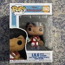 Funko Pop! Figura Vinilo Lilo and Stitch Lilo con Scrump, Lilo & Stitch Funko